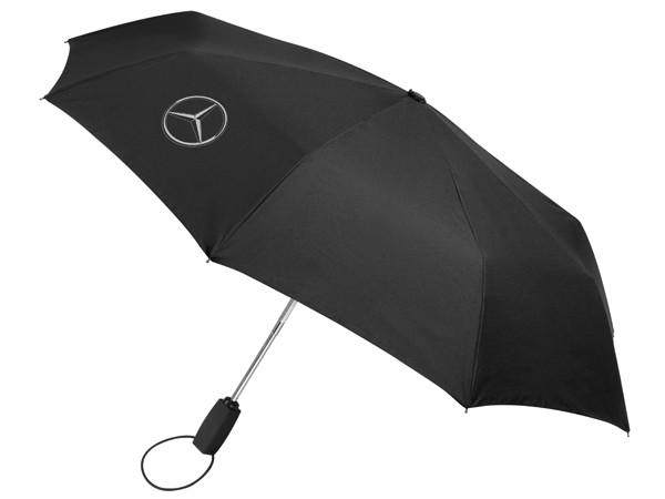 Buy Mercedes Benz Compact Umbrella, Black from Autohangar India
