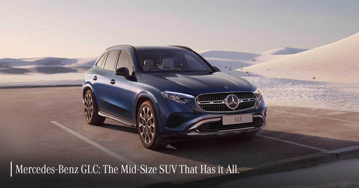 Mercedes Benz GLC: The Mid-Size SUV That Has It All.